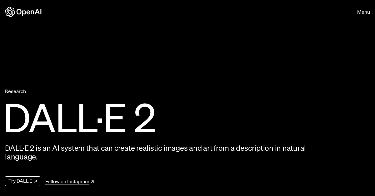 DALL-E 2 - AI Image Generator tool